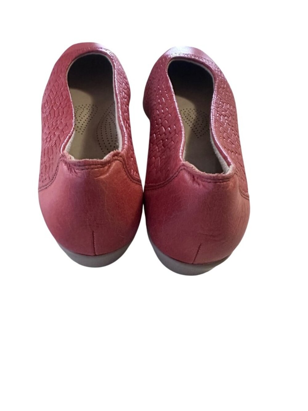 Sas coral woven pattern leather flat size 9.5N - Picture 6 of 7